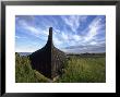 England, Lindisfarne: Viking Ship Turned Upside Down To Make A Work Shed by Brimberg & Coulson Limited Edition Print
