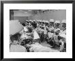 Women Under Hair Dryers Getting Hair Styled In Beauty Salon At Saks Fifth Ave. Department Store by Alfred Eisenstaedt Limited Edition Pricing Art Print