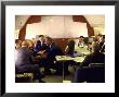 President Lyndon Johnson Talking With New York Congressmen by Bill Eppridge Limited Edition Print