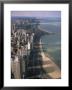 View North Along Shore Of Lake Michigan From John Hancock Center, Chicago, Illinois, Usa by Jenny Pate Limited Edition Print