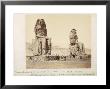 The Colossi Of Memnon, Statues Of Amenhotep Iii, Xviii Dynasty, C.1375-1358 Bc by Francis Bedford Limited Edition Pricing Art Print