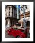 Old American Car In Front Of Hotel Inglaterra, Havana, Cuba by Doug Mckinlay Limited Edition Print