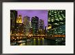 The City And River From The Michigan Bridge.,Chicago, Illinois, U.S.A. by Richard Cummins Limited Edition Print