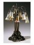 A Ten Light Favrile Glass And Gilt-Bronze Table Lamp by Tiffany Studios Limited Edition Print