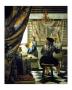 Allegory Of Painting by Jan Vermeer Limited Edition Print