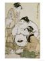 The Infant Prodigy Drinking Sake by Utamaro Kitagawa Limited Edition Print