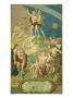 Frontispiece To Atlas Novus by Johann Baptista Homann Limited Edition Pricing Art Print