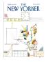 The New Yorker Cover - April 26, 1982 by Saul Steinberg Limited Edition Print