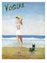 Vogue Cover - July 1937 by Eduardo Garcia Benito Limited Edition Print
