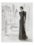 Vogue - November 1936 by Rene Bouet-Willaumez Limited Edition Print
