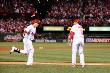 Brewers V St. Louis Cardinals - G. Four, St Louis, Mo - Oct. 13: Allen Craig And Jose Oquendo by Christian Petersen Limited Edition Print