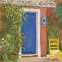Blue Door And Yellow Chair by Klaus Gohlke Limited Edition Pricing Art Print