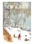 The New Yorker Cover - January 27, 1968 by James Stevenson Limited Edition Print