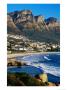Overhead Of Camps Bay With Twelve Apostles In Background, Cape Town, South Africa by Craig Pershouse Limited Edition Print