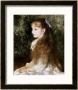 Girl With A Blue Ribbon by Pierre-Auguste Renoir Limited Edition Print