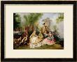 The Hunting Party Meal, Circa 1737 by Nicolas Lancret Limited Edition Print