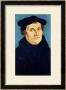 Portrait Of Martin Luther 1529 by Lucas Cranach The Elder Limited Edition Print