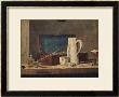 Still Life Of Pipes And A Drinking Glass by Jean-Baptiste Simeon Chardin Limited Edition Print
