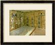 The Burial Chamber In The Tomb Of Tutankhamun, New Kingdom by 18Th Dynasty Egyptian Limited Edition Pricing Art Print