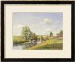 The River Saone Near Grignancourt by Jean F. Monchablon Limited Edition Print