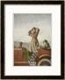 Three Women In A Car by O. Lenbecke Limited Edition Print