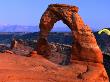Paraglider In Arches National Park, Utah by Eddie Brady Limited Edition Print