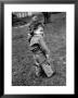 Boy Wearing A Davey Crockett Hat by Ralph Morse Limited Edition Print