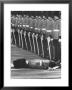 Member Of Honor Guard Lying On The Ground After Fainting During Ceremonies For Queen Elizabeth by John Loengard Limited Edition Print