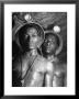 Gold Miners, Wearing Helmets And Perspiring Heavily, Standing In Robinson Deep Diamond Mine Tunnel by Margaret Bourke-White Limited Edition Print