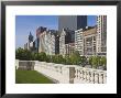 North Michigan Avenue By Millennium Park, Chicago, Illinois, Usa by Amanda Hall Limited Edition Pricing Art Print