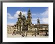 Santiago Cathedral On The Plaza Do Obradoiro, Santiago De Compostela, Spain by R H Productions Limited Edition Pricing Art Print