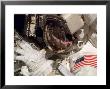 Sts-117 Mission Specialists Astronauts Resuming Construction On The Iss by Stocktrek Images Limited Edition Print