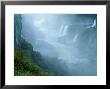 Misty Scenic Of Iguasu Falls, Brazil by Jim Zuckerman Limited Edition Print