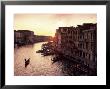 The Grand Canal At Sunset, Venice, Unesco World Heritage Site, Veneto, Italy, Europe by Sergio Pitamitz Limited Edition Print