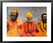 Religious Man At Pashupatinath Holy Hindu Place On Bagmati River, Kathmandu, Nepal by Bill Bachmann Limited Edition Print