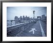 Manhattan And Brooklyn Bridge, New York City, Usa by Alan Copson Limited Edition Print