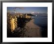 Honolulu Beach And Diamond Head, Oahu Hawaii by Randa Bishop Limited Edition Print