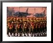 Soldiers Marching On Parade With Fighter Planes In Background, Delhi, India by Michael Coyne Limited Edition Print