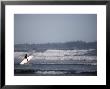 Surfer Walks Towards The Waves, Tofino, Vancouver Island, British Columbia, Canada by Pete Ryan Limited Edition Print