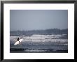 Surfer Walks Towards The Waves, Tofino, Vancouver Island, British Columbia, Canada by Pete Ryan Limited Edition Pricing Art Print