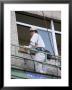 Man In Safety Helmet, Kyoto City, Honshu, Japan by Christian Kober Limited Edition Print