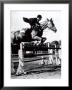 Jockey During A Jump Over A Hurdle by A. Villani Limited Edition Print