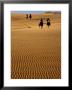 Horse-Riders On Huge Sand Dune, Medanos De Coro National Park, Falcon, Venezuela by Krzysztof Dydynski Limited Edition Print