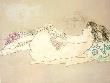 Joelle De Dos Au Coussin Vert by Jean Jansem Limited Edition Pricing Art Print