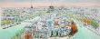 Paris, Panorama Vers L'ouest Ii by Rolf Rafflewski Limited Edition Print