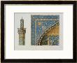 Architectural Details From The Mesdjid-I-Shah, Isfahan, Plate 12-13 From Modern Monuments Of Persia by Pascal Xavier Coste Limited Edition Pricing Art Print