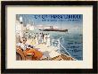 Cie. Gle. Transatlantique, Circa 1910 by Louis Lessieux Limited Edition Print