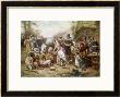 The First Thanksgivng, 1621 by Jean Leon Gerome Ferris Limited Edition Print