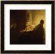 Christ At Emmaus by Rembrandt Van Rijn Limited Edition Print