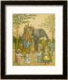 Elephant Rides For Children At Regent's Park Zoo: The Passengers Mount By Ladder by Thomas Crane Limited Edition Print